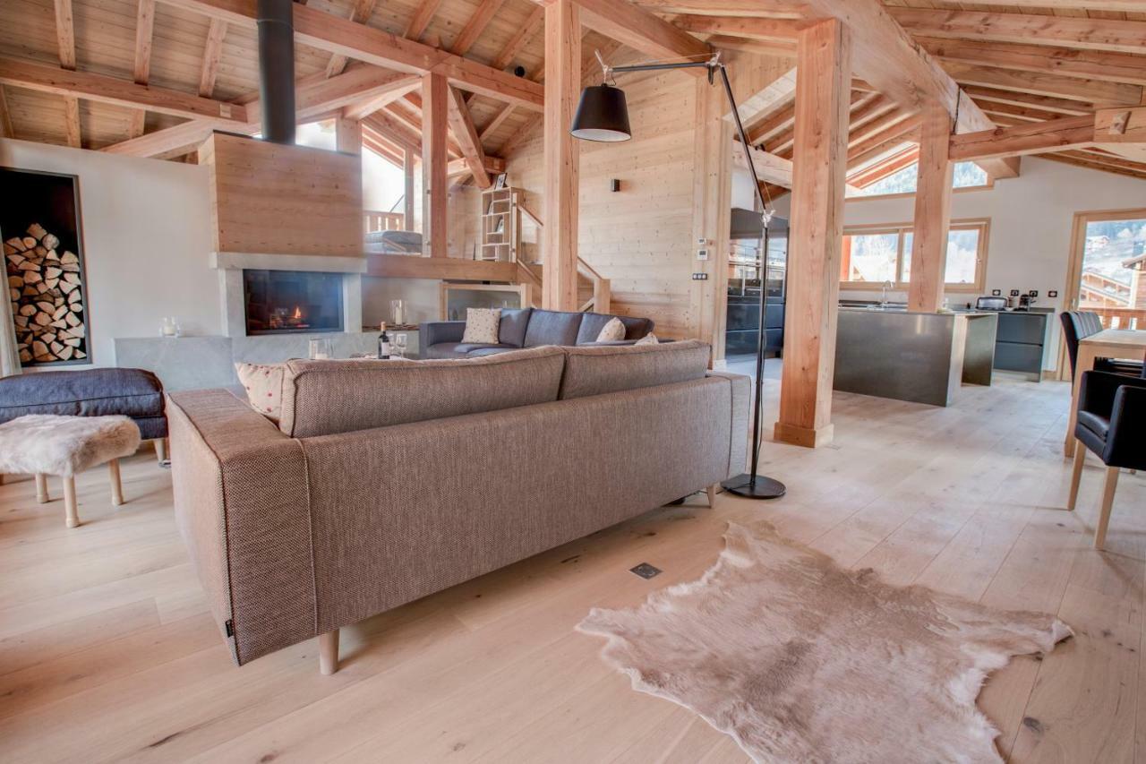 Villa Les Roches Noires Morzine Exterior foto