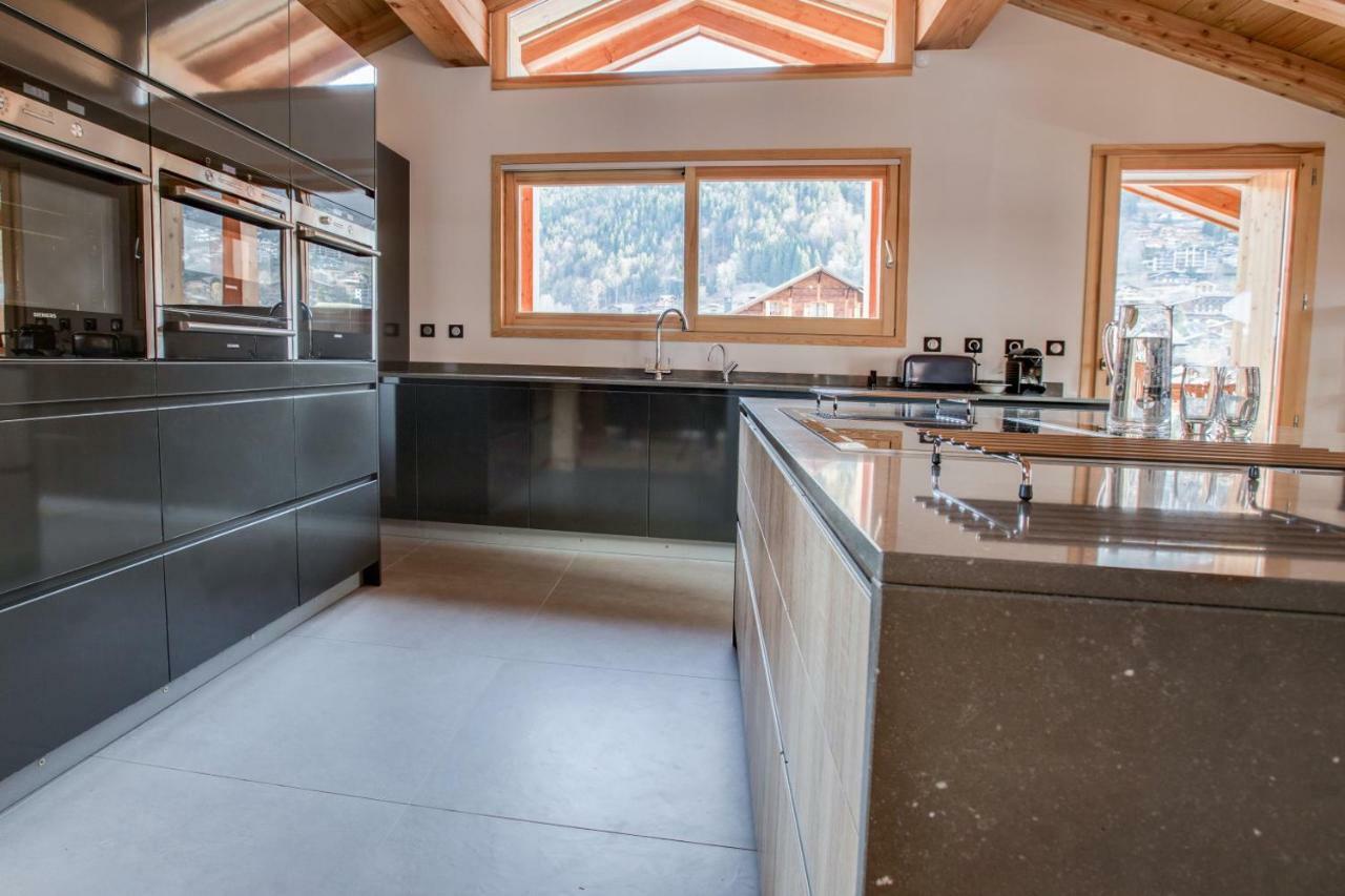 Villa Les Roches Noires Morzine Exterior foto