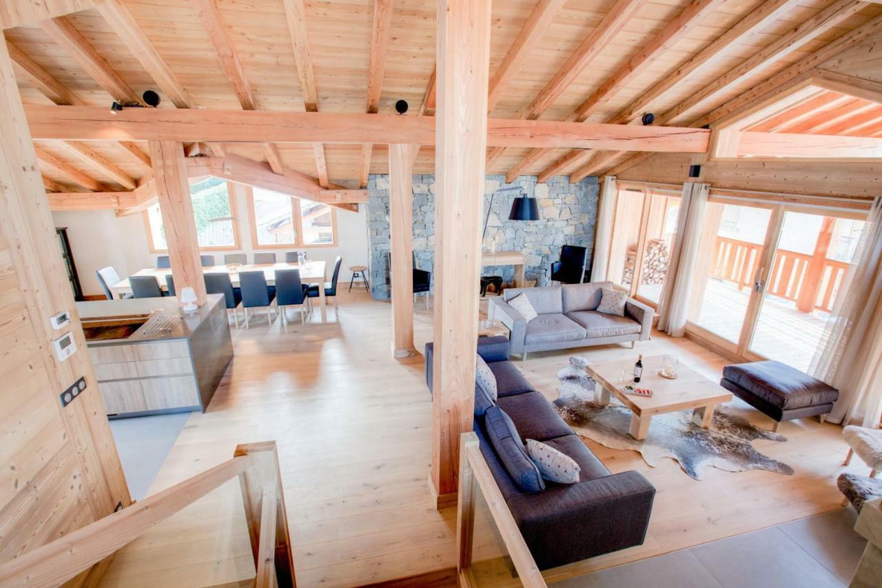 Villa Les Roches Noires Morzine Exterior foto