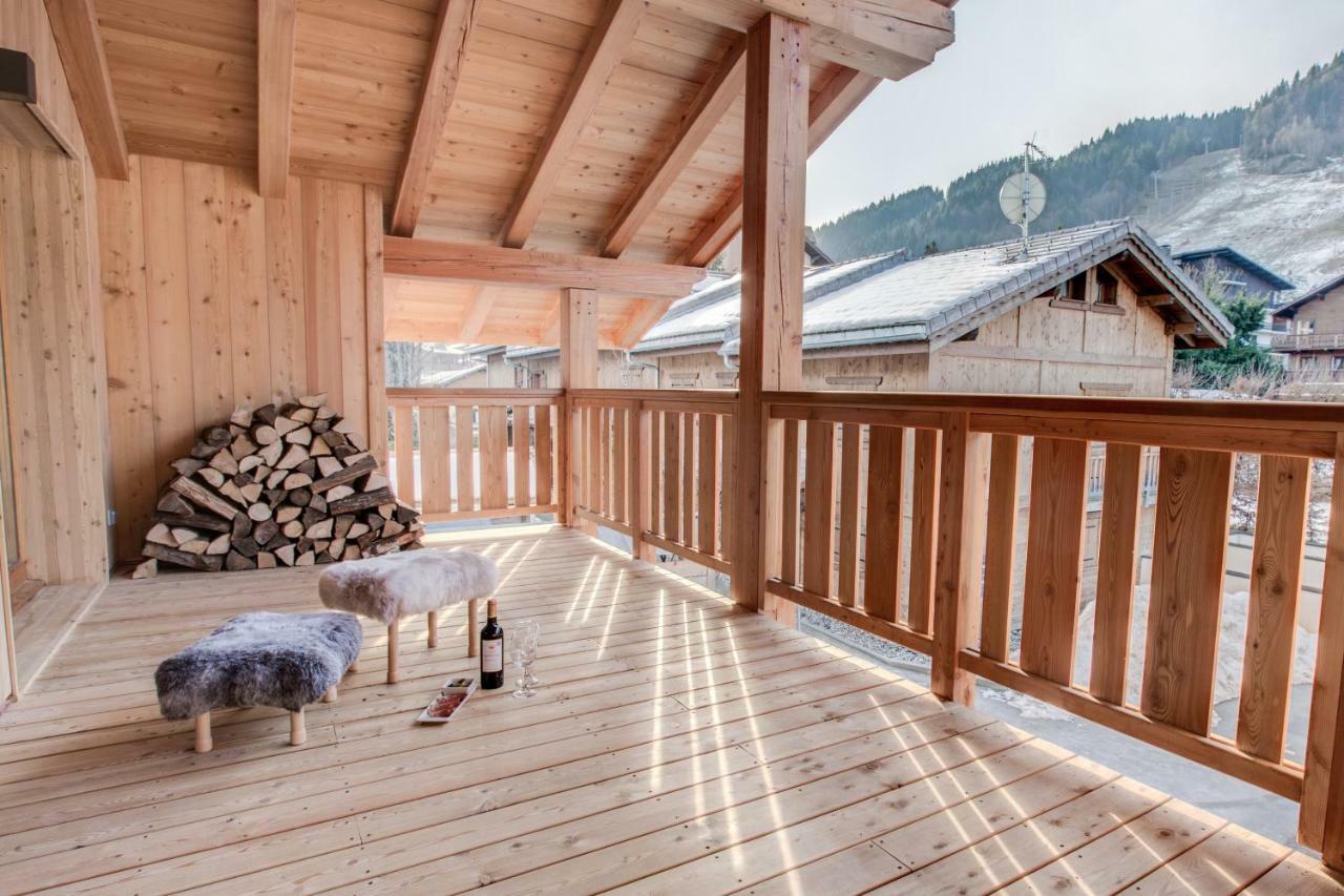 Villa Les Roches Noires Morzine Exterior foto